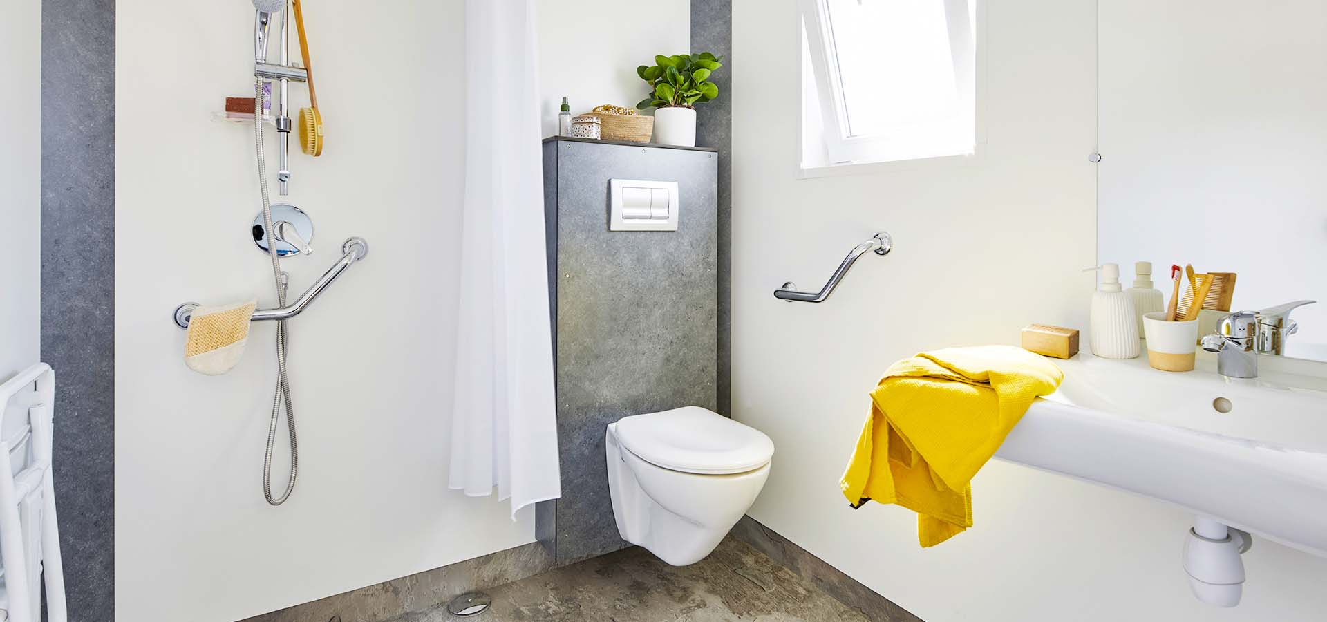 Porto Vecchio bungalow Sartene salle de bain